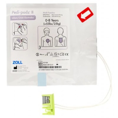 PIASTRE PEDIATRICHE DEFIBRILLATORE CPR Pedi-Padz - Zoll AED Plus