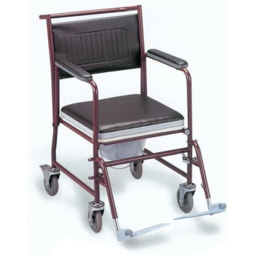 Sedia comoda per disabili su 4 ruote - Gima 27702 - Dim. 44 cm