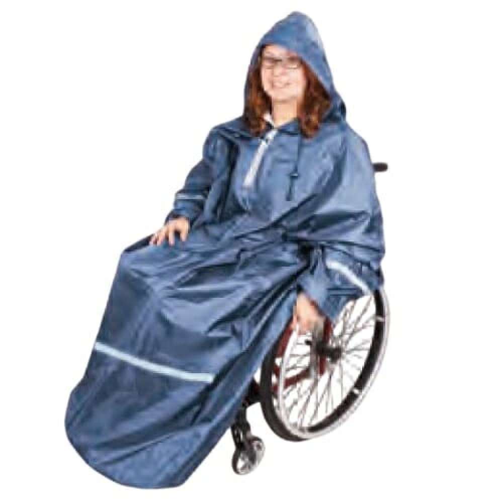 Mantella da sedia a rotelle per copertura pioggia - All Mant
