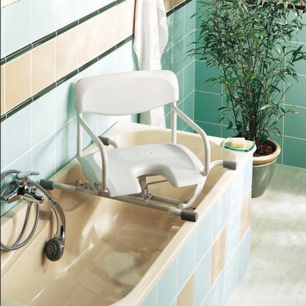 Seggiolino girevole per vasca da bagno con schienale - Alizè H3000
