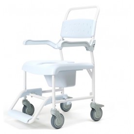 Comoda per disabili in alluminio con secchio wc e coperchio - Gima