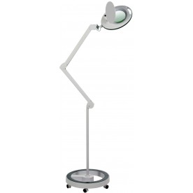 LAMPADA MEDICALE A LED CON LENTE DI INGRANDIMENTO X5 WEELKO mod. MEGA
